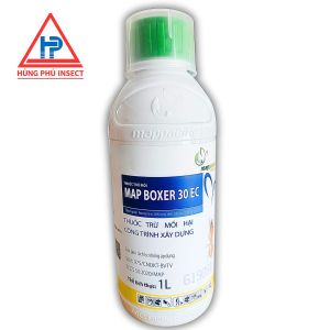 Thuốc trừ mối MAP BOXER 30EC 1LÍT{MapPacificSingapore} Chuyên dùng phòng và diệt mối công trình xây dựngnhà ởkho tàng
