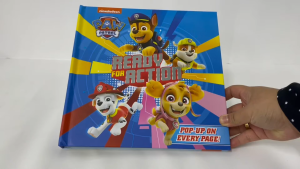 Paw Patrol Ready for Action Pop-Up Book with Favourite Characters from Adventure Bay Suitable for Toddler