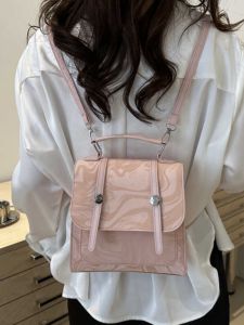 Backpack Womens 2024 New Arrival Niche Design Travel Cute and Lightweight Preppy Style Minimalist Shopping Small Backpack