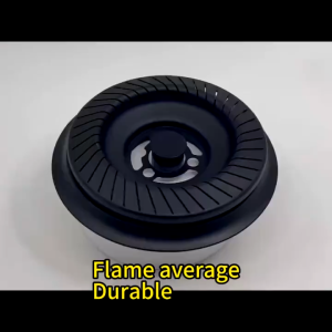 Embedded Gas Stove Fire Cover Windproof Household Fire Gas Stoves Burner Stainless Steel Lids Cover Cooktop Parts