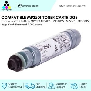 ETQ Compatible Copier toner cartridge for  Aficio MP2001 MP2001L MP2001SP MP2501L MP2501SP Shades Eq Toners Ethernet Toner - Lazada