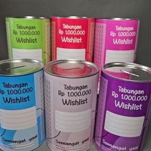 CELENGAN TARGET MURAH 2K TARGET 1JT SMALL TABUNGAN TARGET CELENGAN TABUNGAN TABUNGAN PERMANENT