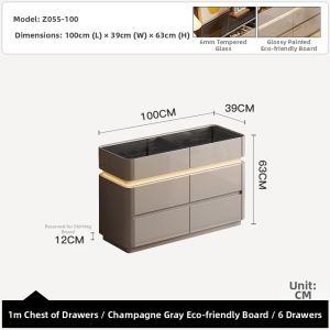 All-in-One Makeup Desk Jewelry Display Cabinet Drawer