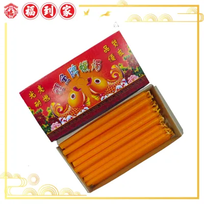6寸干烛 环保 无脚蜡烛 RED/ WHITE/YELLOW Candle