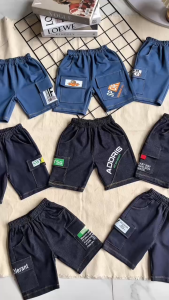 Quần short thun giả jean túi hộp cho bé trai  từ 8-37kg