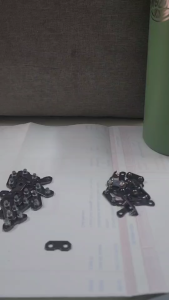 ข้อต่อโซ่เลื่อย 3/8p  3/8  404 ธรรมดา โซ่ผ่า โซ่ซอย โซ่ใหญ่ ฟันเล็ก ฟันใหญ่ แพ็คละ 10คู่ 50คู่