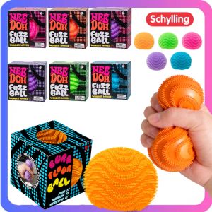Schylling Nee Doh Fuzz Ball Soft Squishy Stress Ball Sensory Fidget Toy Stress Relief Fun Desktop Decor Relaxation Gift