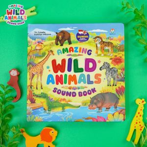 Sound Book Amazing Wild Animals Ziyad Books Buku Cerita Dua Bahasa Indonesia Inggris Buku Bersuara Hewan