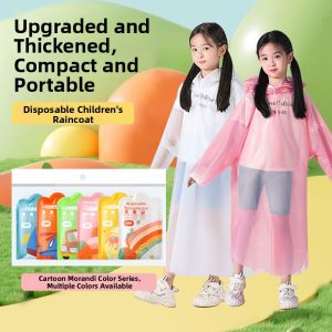 Disposable Thick Waterproof Childrens Raincoat