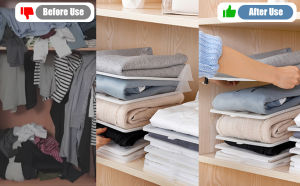 Clothes Organizer Board Clothes Folding Board Clothes Folder Clothing Organizer Tray T Shirt Organizer Multifunctional Portable Clothes Storage with Handle