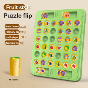 Animal Flip Chess Board Game Classic Strategy Game Thinking Cognitive Parent child Interactive Puzzle Christmas Party Toy