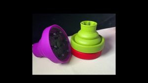 Universal Silicone Hair Dryer Diffuser Attachment Professional Foldable Salon Tool