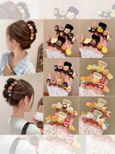 Super Cute Cartoon Cookie Hair Clips Large Size Shark Hair Grips Childrens Accessories Hair Decorations for Girls Kids Fashion