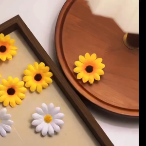 10pcs/set Sweet Wind Sunflower Hair Clips Cute Flowers Suitable for Daily Wear Hair Accessories Hair Clips WD-L24