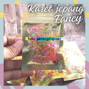 Karet Jepang 10 gr / Ikat Rambut Karet / Karet Cina Aksesoris Rambut 10 gram FREE POUCH