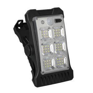 IP65 Solar Wall Lamp Corridor Light Without Installation Clip Solar Human Outdoor Courtyard Light Automatically Lamp Night Light