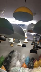 Nordic Industrial Style Single Head Chandelier Exhibition Studio Creative Macaron Lighting