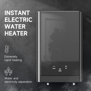 OOKAS Water Heater 6500W Electric Instant Hot Water Heater with Self-modulating household instant shower set tankless 3 seconds hot water over-temperature protection