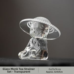 Separate Tea and Water Heat-Resistant Glass Tea Filter Accessory