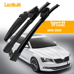 For Skoda Superb B8 3V Combi 2015-2023 1set Front & Rear Windshield Wiper Blades Windscreen Wipers 2016 2017 2018 Accessories