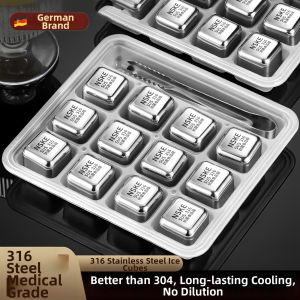 WEIKAMAYI | Food-Grade Stainless Steel Whiskey Ice Block Maker