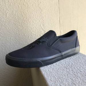 Mens Casual Canvas Shoes Old Beijing Style Sneakers with Embroidery and Car Suture Design Breathable Flat Heel Rubber Sole