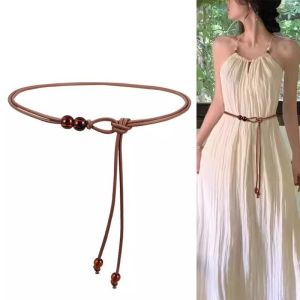 rosekey | Elongated Skinny Belt For Women Vintage Style