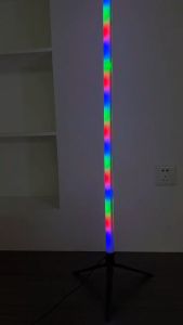 Smart RGB LED Corner Floor Lamp Modern Foot Light Remote Control Living Room Bedside Decor Dimmable Stand Lighting