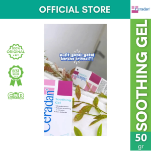 CERADAN Soothing Gel 50g | Redakan Kulit Gatal Kemerahan & Iritasi Akibat Kulit Sensitif atau Kering