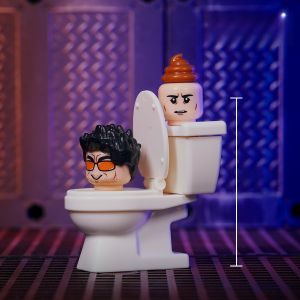 Titan Sound Man Toilet Man Surveillance Man TV Man Assembly Toy New Model Third Party Building Blocks Plastic Toys for Teens