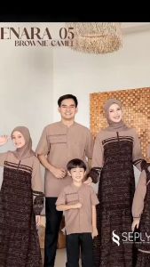 SARIMBIT/COUPLE KELUARGA TENARA 07 COOPER BROWN - BY SEPLY