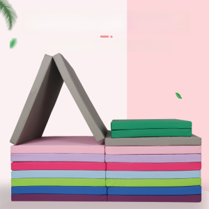 Dance Mat Exercise Mat Kids Special Sit-Ups Senior High School Entrance Examination Students Sports Training Foldable Gymnastics Sponge Mat