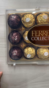 Date 05/26  Socola Ferrero Rocher 15 viên - mix 3 màu Đức