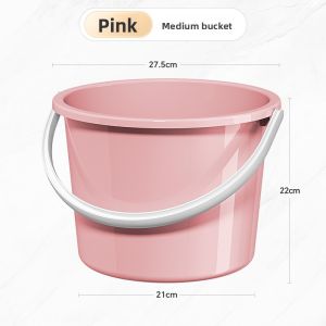 SHANGPINSHANGGE | Storage Water Bucket Portable Transparent with Lid