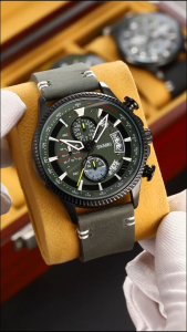 Jam Tangan Analog Pria SKMEI 2059 Light Green Water Resist 30M