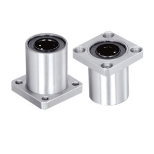 1pcs Square Flange Linear Motion Bushing Ball Bearing LMK6UU 8 10 12 13 16 20 25 LMK8LUU/10LUU/12LUU Bearing CNC Linear Bush