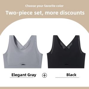 miiow | Cool Sensation Sports Bra Shock Absorption Prevent Exposure Backless Underwear For Teenage Girls Short Length Nylon Fabric