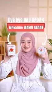 MBK Powder Bedak Ketiak Tin Putih & Silver 60gr - Deodorant Menghilangkan Bau Keringat