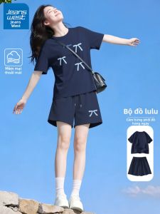 Jeanswest | Navy Blue Cotton Sporty Outfit Set