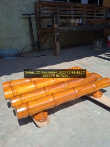 heandle pintu kayu jati motif bambu runcing pegangan pintu gagang pintu tarikan pintu kayu jati ukuran 50cm