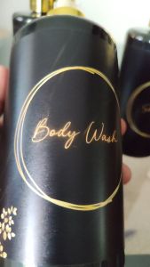 Botol Sabun Mandi Cair Isi Ulang Aesthetic