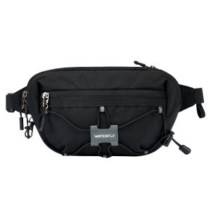 WATERFLY Fanny Pack for Men Women 1.5L Lightweight Anti-Theft Waist Bag with RFID Blocking Water-Resistant Hip Pack for Travel Running Hiking EDC