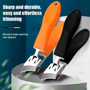 BUY 1 TAKE 1 Nail Clippers Opening Oblique Mouth Nail Clippers Manicure Large Size Splash-Proof Nail Clippers Professional Thick & Ingrown Toe Nail Clippers for Men & Women Manicure tools