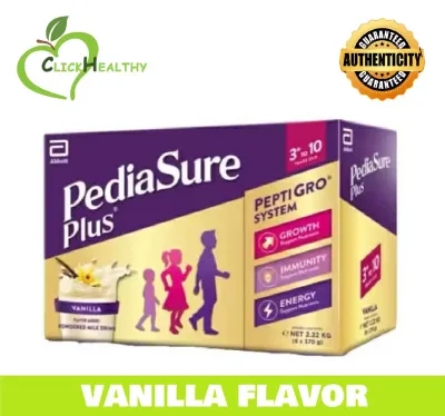 Pediasure Plus Vanilla 2.22kg (CHOOSE VARIATION) for 3 Years Old and Above | Pediasure Vanilla 2.4kg | ClickHealthy