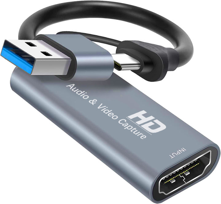 Video Capture Card 4K HDMI to USB C Game Capture Card Full HD