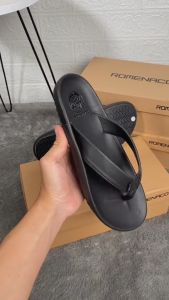 Romenaco Sandal Pria R127 - Black sendal kasual