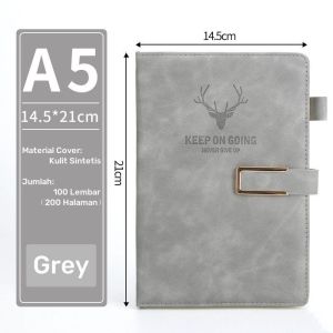 budget binder folder buku jurnal buku cute diary note book aestetikA5 diary book A5 buku catatan cover kulit sintetis