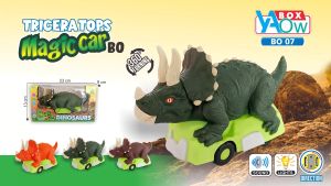 Mainan Anak Mobil Dinosaurus Berjalan Ada Musik Bump And Go - Magic Car Dino Berjalan