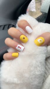 Móng tay giả kèm keo giá rẻ móng tay giả kèm keo và dũa móng móng tay giả kèm keo ngắn