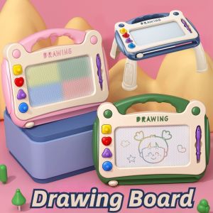 Magnetic Drawing Board with Rack Erasable Magnet Sketchpad Toys Early Educational Toy for Kids Gifts